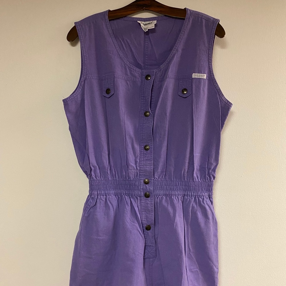 Vintage purple romper
